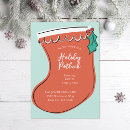 Search for potluck christmas invitations Red