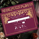 Search for red and gold party invitations Chic
