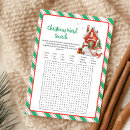 Search for words for a christmas cards Santa claus