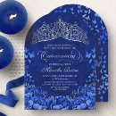 Search for royal crown invitations Mis quince anos