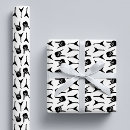 Search for heavy metal wrapping paper Black and white