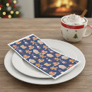 Search for gingerbread man napkins Blue