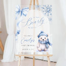 Search for we can bearly wait welcome signs Boy baby shower