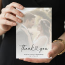 Search for modern wedding thank you cards Stylish