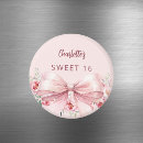 Search for bow magnets Blush pink