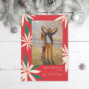 Search for vintage poinsettia christmas cards Red