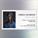 Search for elderly business cards Nursing