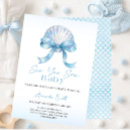 Search for seashell baby shower invitations For kids