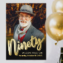 Search for 90th birthday supplies party posters Ninety