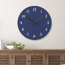 Search for white numbers clocks Blue