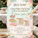 Search for mothers day party invitations Afternoon tea party