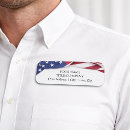 Search for american flag name tags United states of america