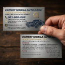 Search for aluminum business cards Mechanic