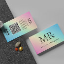 Search for colourful rainbow business cards Pastel