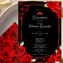 Search for red rose quinceanera invitations Daughter