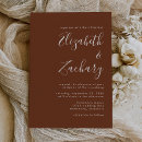 Search for coffee brown invitations Minimalist