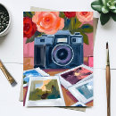 Search for camera postcards Watercolor