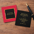 Search for red and gold business cards Professional