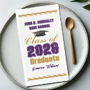Search for purple and gold graduation High school
