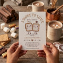 Search for smore baby shower invitations Bonfire