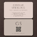 Search for fashioned business cards For her