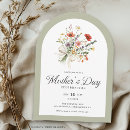 Search for day floral invitations Script calligraphy