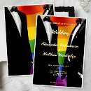 Search for gay pride wedding invitations Mr and mr