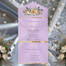 Search for pastel quinceanera invitations Purple