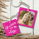Search for horse lover key rings Black and white