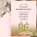 Search for 86th invitations For her