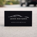 Search for mobile detailing business cards Car cleaning service
