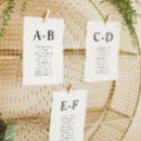Search for alphabetical wedding seating charts Minimalist