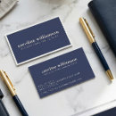 Search for blue business cards Trendy