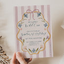 Search for girly 1st birthday invitations First birthday girl