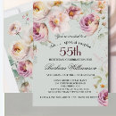 Search for womans 55th birthday invitations For her