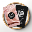 Search for beauty salon business cards Blush pink