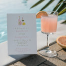 Search for pink lemonade bridal shower invitations Citrus