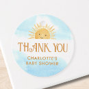 Search for favour tags Baby shower thank you