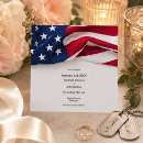 Search for military save the dates Red white blue