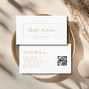 Search for elegant fonts for business cards Qr code