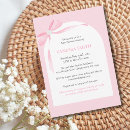 Search for pink pearl invitations Coquette