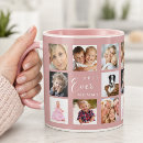 Search for dusty pink mugs Photo collage