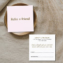Search for hair stylist referral cards Modern