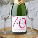 Search for 70th birthday wine labels Seventy and fabulous