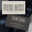 Search for tatoo business cards Elegant