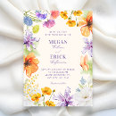 Search for colorful wedding invitations Watercolor