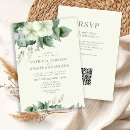 Search for elegant watercolor wedding invitations Sage green