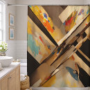 Search for black and tan shower curtains Abstract