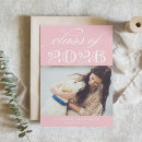 Search for blush pink graduation invitations High school