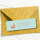 Search for kids birthday return address labels Minimalist